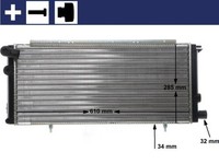 Mahle CR 425 000S KüHler, MotorküHlung FüR Peugeot