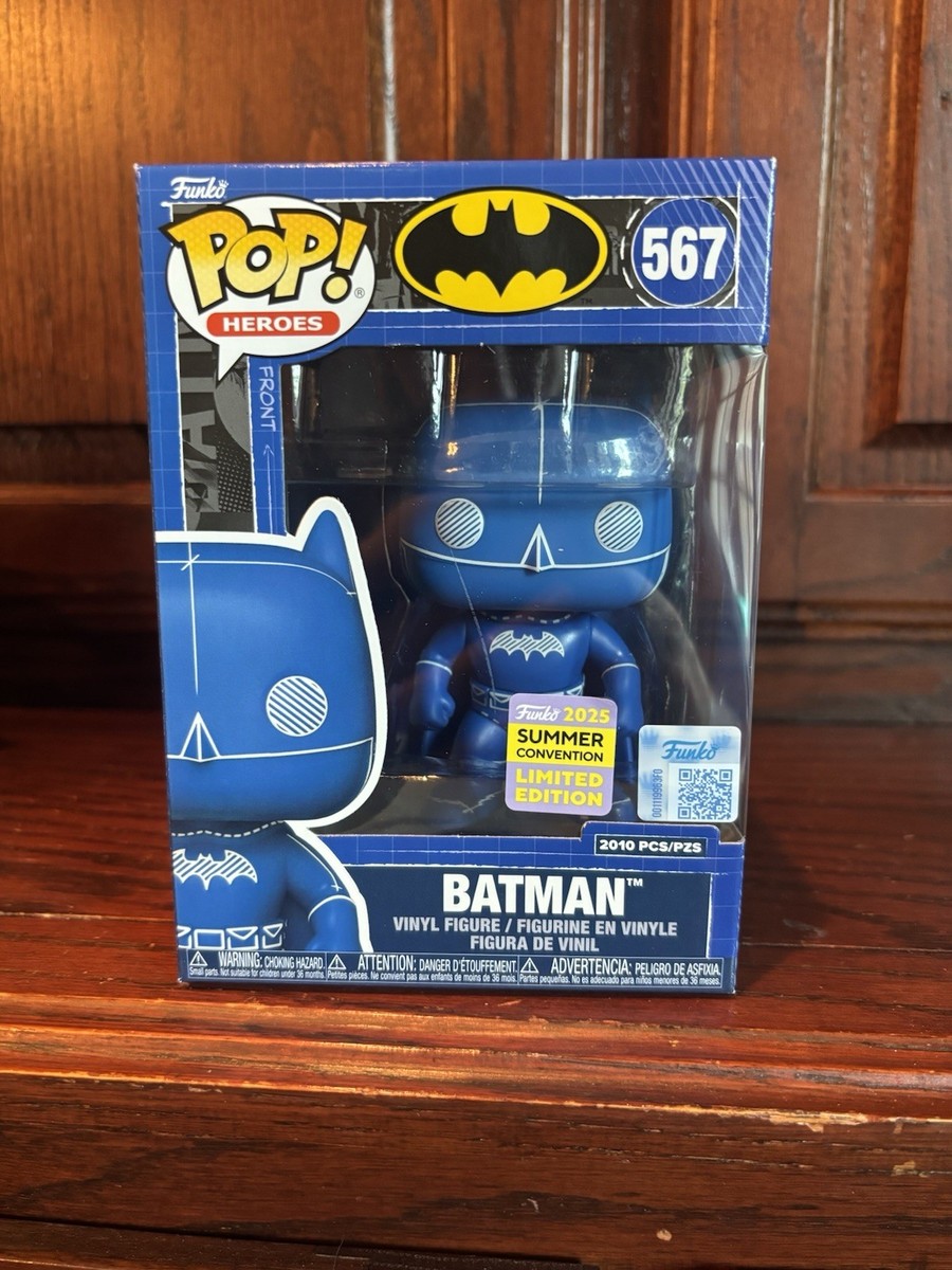 Funko POP! SDCC 2025 SHARED Batman Blueprint #567 LE 2010pcs +