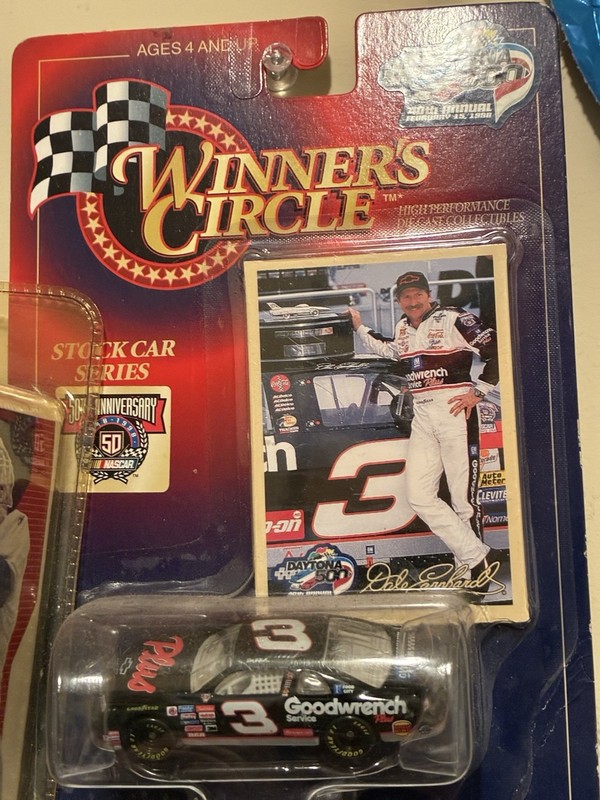 1998 Winner's Circle NASCAR diecast commemorating Dale Earnhardt's Daytona 500