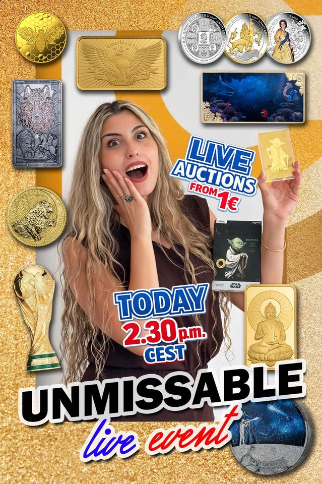 MODERN COLLECTIBLE COINS - AUCTIONS & BLIND BOXES!