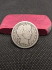 1908-D Barber Quarter 90% Silver
