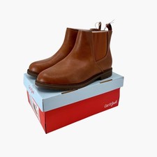 NEW Cat  Jack Toddler Tanner Chelsea Ankle Boots - Cognac - Size 12