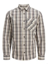 JACK  JONES men's shirt thick JCODESERT HERRINGBONE CHECK SHIRT LS LN