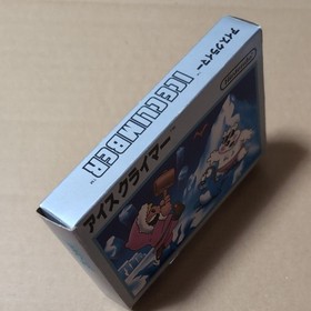 Comes with box and manual Ice Climber Famicom Nintendo FC Tested from Japan