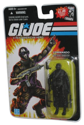 GI Joe Comic Serie Snake Eyes Kommandant (2008) Hasbro 3,75 Zoll Figur