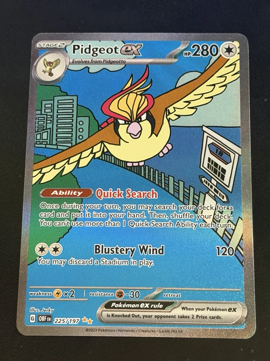Pidgeot Ex Pokémon TCG Cards for sale | eBay