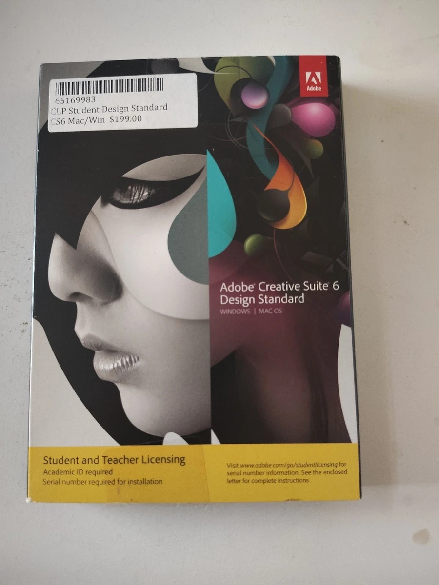 Adobe Creative Suite 3と4のセット Mac版 シリアル付属 adobe creative suite cs6 mac products for sale | eBay