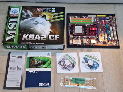 MSI K9A2 CF Socket AM+ Motherboard Boxed *2007* Crossfire Gaming