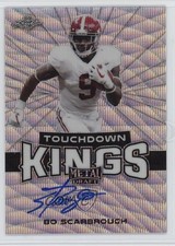 2018 Leaf Metal Draft Touchdown Kings Wave Bo Scarbrough #TK-BS1 Auto so5
