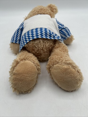 Steiff Munich Teddy Bear 11" 111327 w/ Hofbräu T-Shirt Bayern Bavaria Germany - Picture 4 of 16