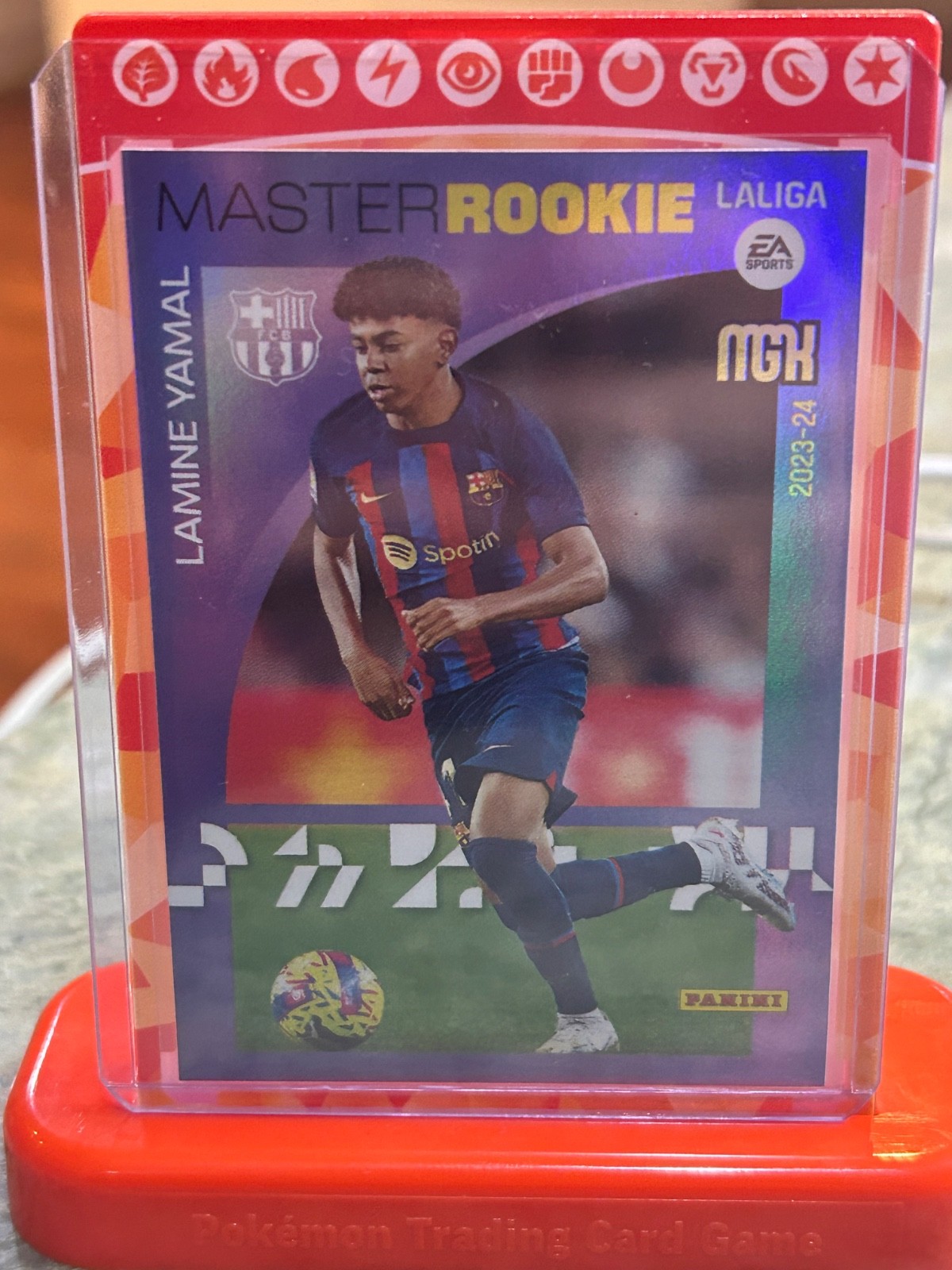 2023-24 Panini Megacracks La Liga EA Sports Master Rookie Lamine Yamal #423 RC