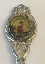 Canadian Rockies Vintage Souvenir Spoon Collectible