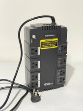 CyberPower 650VA 8-Outlet UPS Battery Backup with USB