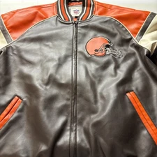 VTG-Cleveland Browns Jacket GIII Carl Banks XL NFL Football