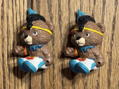 Vintage 1985/86 Hanna Barbera Paw Paw Bears Brave Paw PVC Figure by Applause