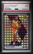 2019-20 Panini Mosaic Silver Mosaic Prizm Dwight Howard #58 PSA 9 MINT HOF 0i76