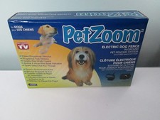 PET ZOOM "Electric In Ground Dog/ Pet Fencing System" As Seen On TV NIB