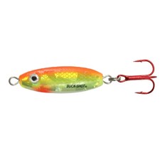 NORTHLAND BUCK-SHOT RATTLE SPOON S-GLO CHUB 1/8OZ