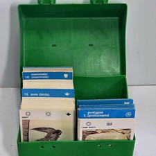Illustrated Wildlife Treasury Box 1970s-1980s Animals 700+ Animal Fact Cards vtg