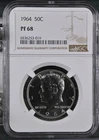 1964 P Half Dollars Kennedy NGC PF-68