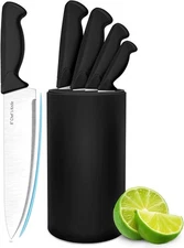 Knife Set, 6-Piece Kitchen Knife Set, German High Carbon Stainless Steel