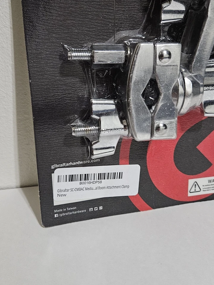 Gibraltar Hardware Medium Cymbal Boom Attachment Cap Clamp Chrome SC-CMBAC - Image 4 of 4