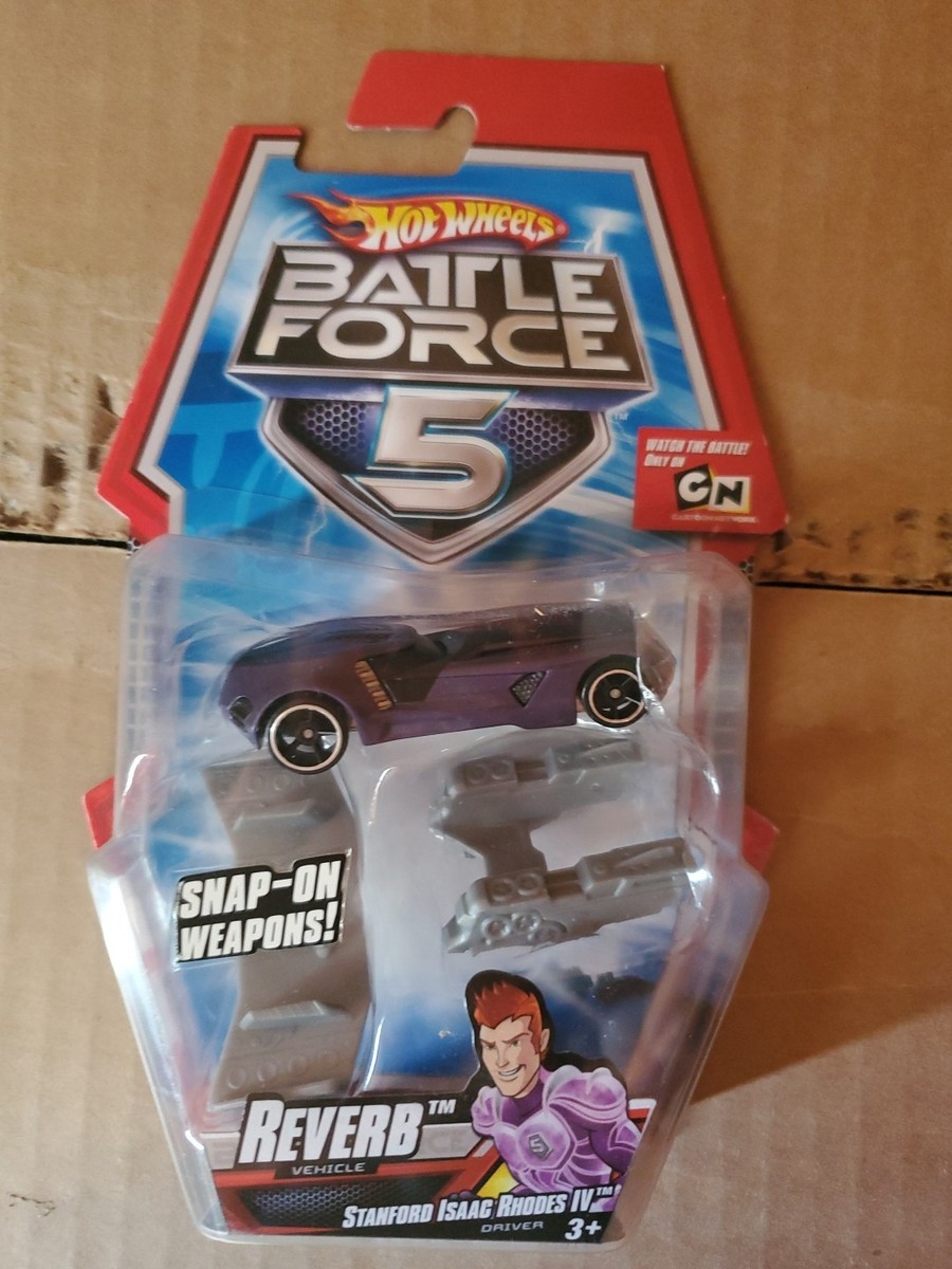 2011 Hot Wheels Battle Force 5 REVERB Snap On Weapons | eBay