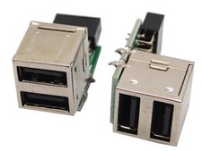 10Pin 9Pin Motherboard to double USB 2.0 A Female 9pin-2xUSB Header Adapter