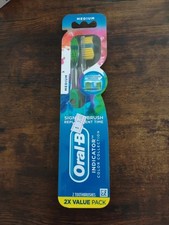 Oral B Indicator Toothbrush 2 Pk Medium Color Collection