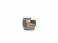 Wohnzimmer Einrichtung Grau Sessel Polster Textil Modern PolstermöBel Neu