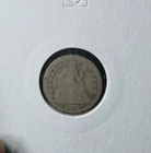 1842 10c Seated Liberty Dime Silver