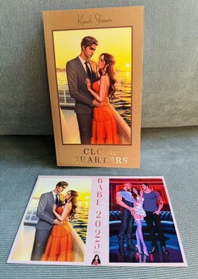 Dainty Book Box - BABE Exclusive, Close Quarters by Kandi Steiner, With Postcard