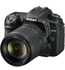 Nikon D7500 Digital SLR Camera 18-140mm Lens 7.8x Zoom Built-in Flash GPS