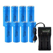 Lot 26650 Battery Li-ion 3.7V Rechargeable Batteries for Flashlight Torch Toys