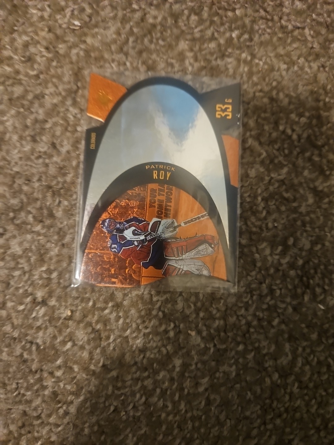 PATRICK ROY 1997-98 UPPER DECK SPX BRONZE PARALLEL #10 AVALANCHE