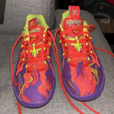 MENS BOYS SIZE 4.5 PUMA MELO NOT FROM HERE 1 of 1 BASKETBALL SHOES NBA 