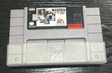 Madden NFL 96 Super Nintendo SNES 1996 Cartridge