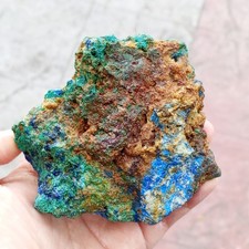 286GR BEST NATURAL Azurite/Malachite Crystaln Minerals Specimens