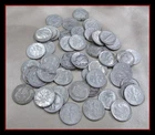 COMBINATION OF 90% SILVER MERCURY AND ROOSEVELT DIMES 50 TOTAL