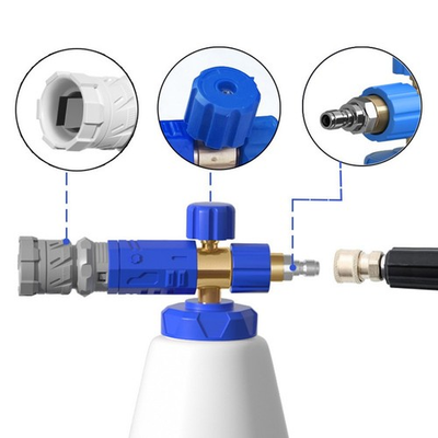 #ad Efficient Car Cleaning Solution with High Pressure Foam Lance and Spray Pot $37.78