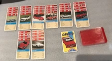 Vintage 1989 FX Schmid "Cabrio Super Trumpf" Quartet Card Game - Convertibles