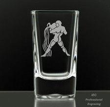 Aquarius 2.75 Ounce Dessert Shot Glass
