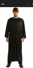 Harry Potter Ravenclaw Robe Adult Costume ONE SIZE LARGE Used Wizard Wizarding
