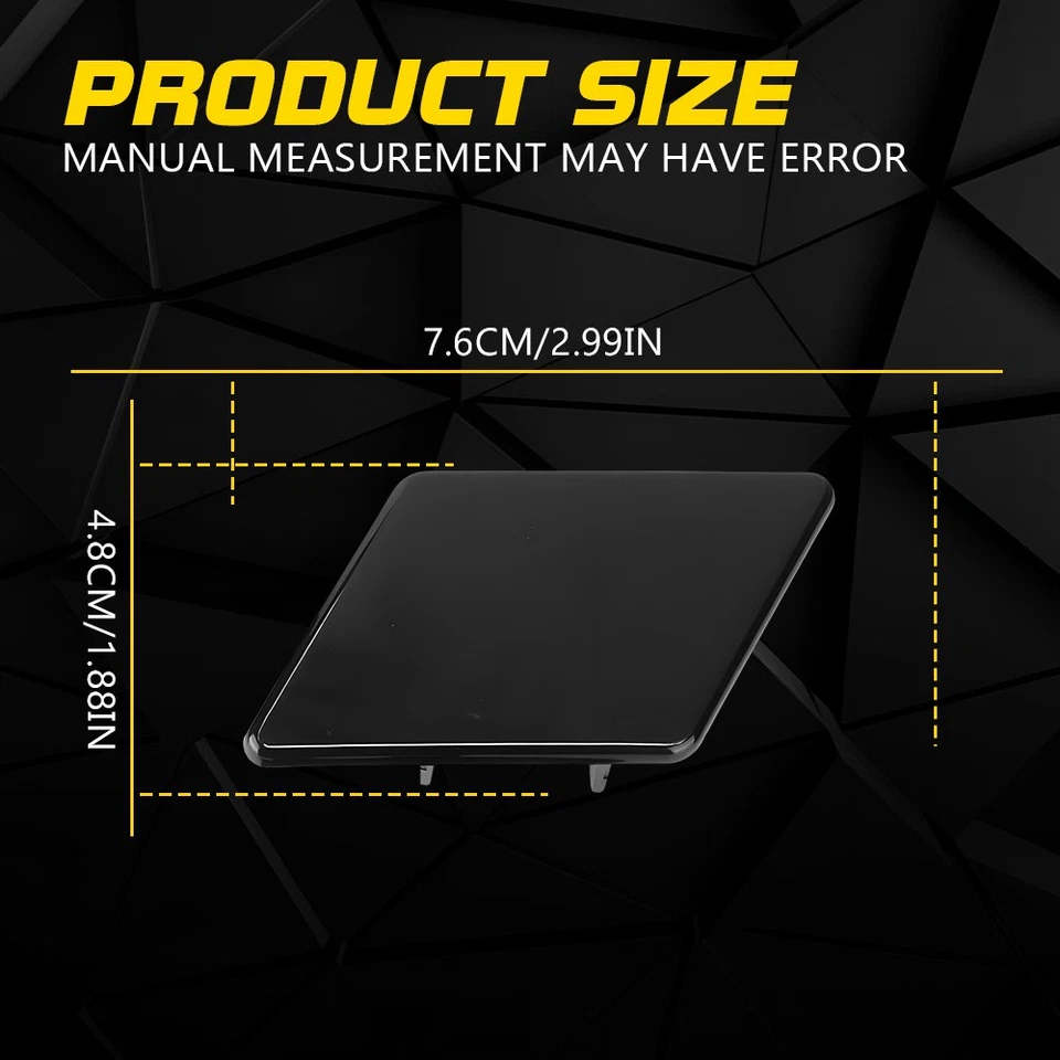 Tapas de cubierta de boquilla de lavado de faros para BMW 325i 328i 330i 335i 2006-2008 2-10X Foto 2 de 4
