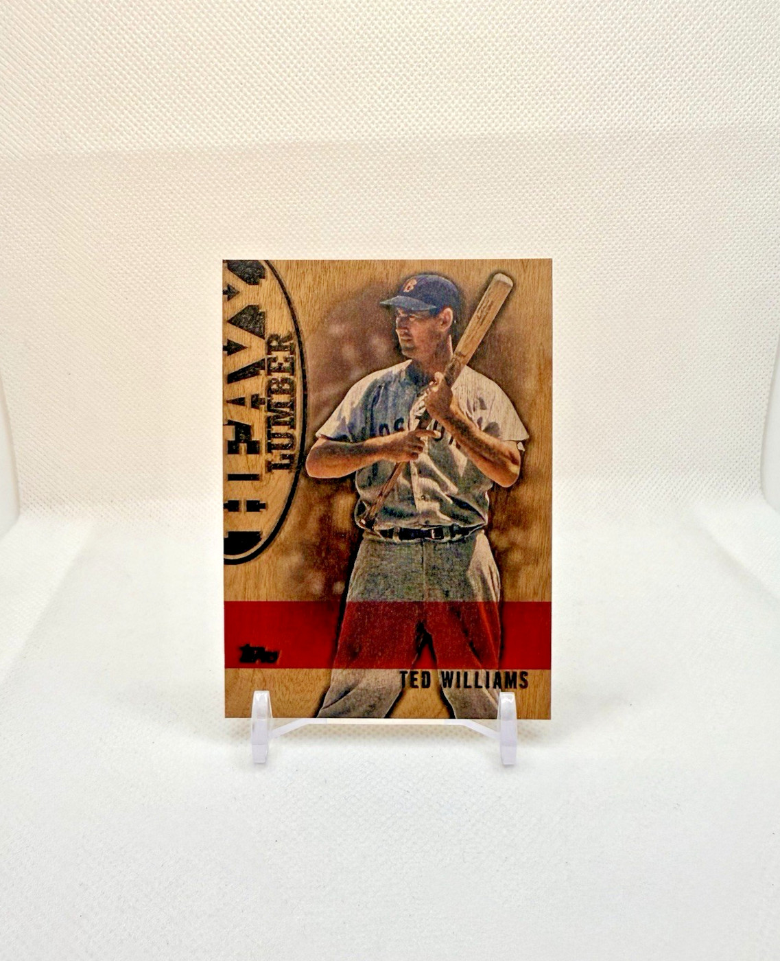 TED WILLIAMS HEAVY LUMBER CASE HIT - 2024 Topps Update #HL-52 Red Sox [pr. 500]