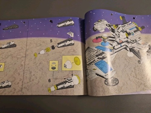 Lego instrucciones de construcción 6982 sistema Exploraciones Starship - Imagen 8 de 11