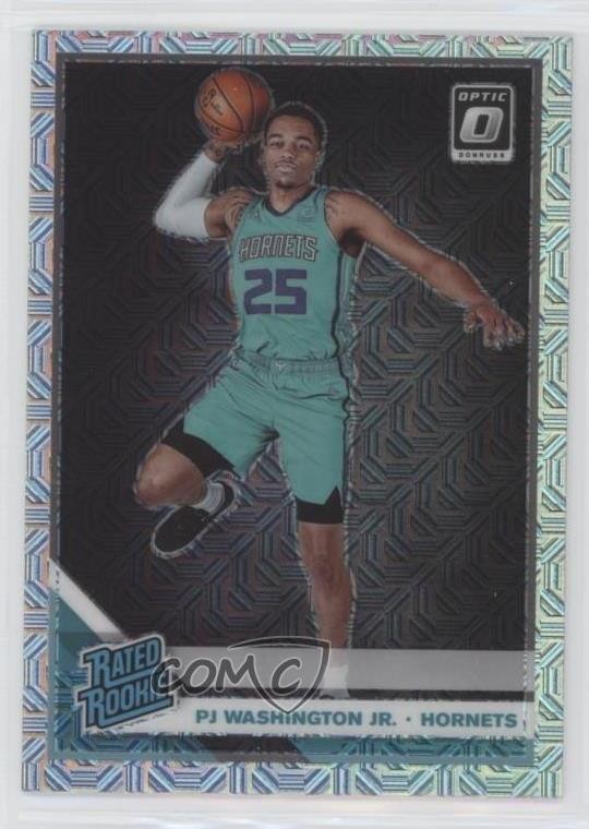 2019-20 Panini Donruss Optic Rated Rookie Choice Prizm PJ Washington Jr #152 6r3