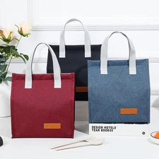 Portable Insulated Lunch Bag Box Cooler for Handbag Kids Adult Men Women