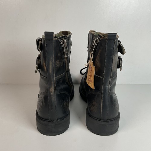 Diesel Double Buckle Harness Boots Men’s 44 EU | 10.5 US Only The Brave - Picture 16 of 16