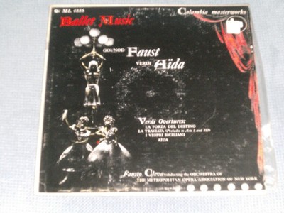 Charles Gounod, Giuseppe Verdi, Ballet Music; Verdi Overtures, (LP, Album, Comp,